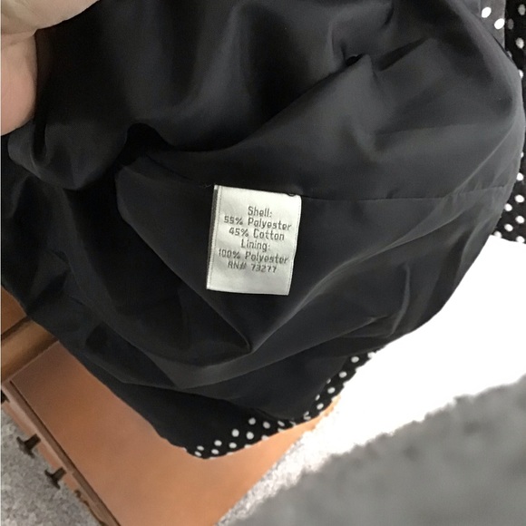 Lauren Conrad dot jacquard jacket. Size 14 - Picture 9 of 9